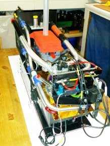 Coaxial Helicopter UAV airframe platform with final installation of AIE W40S Wankel motor for 25kg MTOM sUAV from RPAS Aerospace.